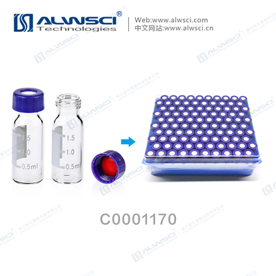 2ML Certified Ultra Clean 9-425 Clear Vial Kit