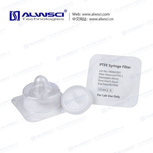 Sterile 30mm PTFE Welded Hydrophilic Syringe Filter 0.45um