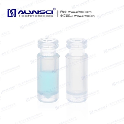 0.75mL 11mm PP Snap Top Micro-Vial Transparent Conical Bottom