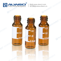 1.5ML 8-425 Screw Amber HPLC GC Vial with Writting On Patch