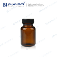 38-400 PP Closed Top Black Closures with PE Septa for 75ML 100ML 120ML Wide Mouth Bottle