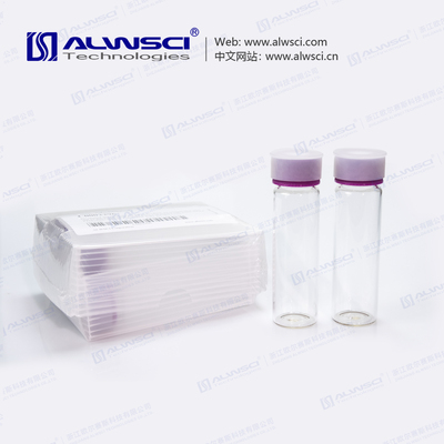 40mL Pre-cleaned and Certified EPA TOC Vials Closures