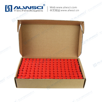 4ML 13-425 Clear Glass Sample Vial Pre-assembled with Closures Kit Packing 144pcs/Pack