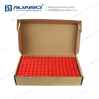 4ML 13-425 Clear Glass Sample Vial Pre-assembled with Closures Kit Packing 144pcs/Pack