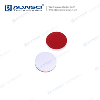 8-425 Red PTFE/ White Silicone Teflon Septa 1.5mm thickness