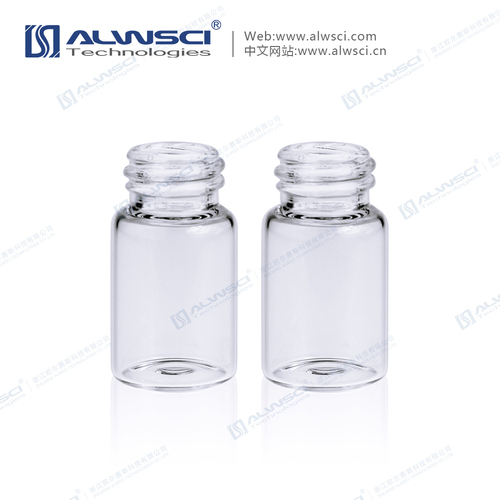7ML 18-400 Clear Sample Storage Glass Vial