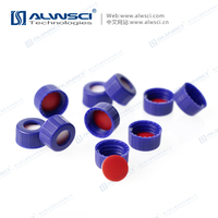 Blue 9-425 Screw Cap with Bonded PTFE/Silicone Septa 1mm Thick.