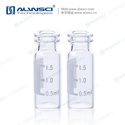 1.5mL Clear ND11mm Snap Vial with Write on Patch