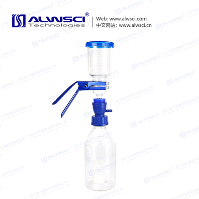 GL45 Glass Solvent Filter with ALWSCI Logo