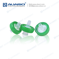 13mm PES HPLC Syringe Filter 0.45 Micron Green Color