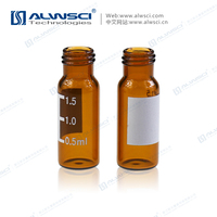 2ML 9-425 Amber Screw Neck HPLC ID Vial with Writting On
