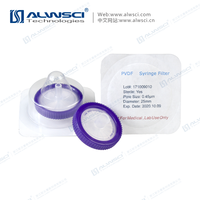 Sterile 13mm PVDF Syringe Filter Hydrophobic 0.45um