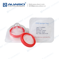 Sterile 25mm PTFE Syringe Filter Hydrophobic 0.45 Micron