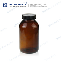 53-400 PP Closed Top Black Closures with Teflon Septa for 300ML 500ML Wide Mouth Bottle