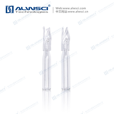 5mm Micro Vial Insert Conical Base with Polyspring for ND8 vials