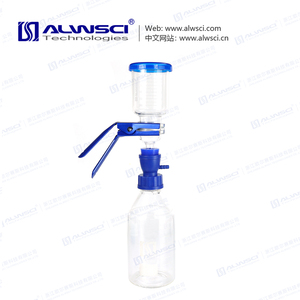 1000mL Glass Solvent Filter with Filtration Adaptor for GL45 Bottle