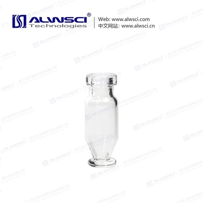 1.5mL Clear Glass Crimp High Recovery Champagne Vial
