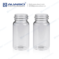 20ML 24-400 Clear Glass Sample Vial Pre-assembled with Closures Kit Packing 144pcs/Pack