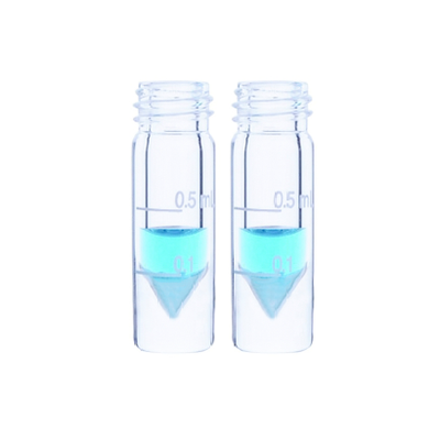 1mL Clear Glass 13-425 High Recovery Vial with Graduations
